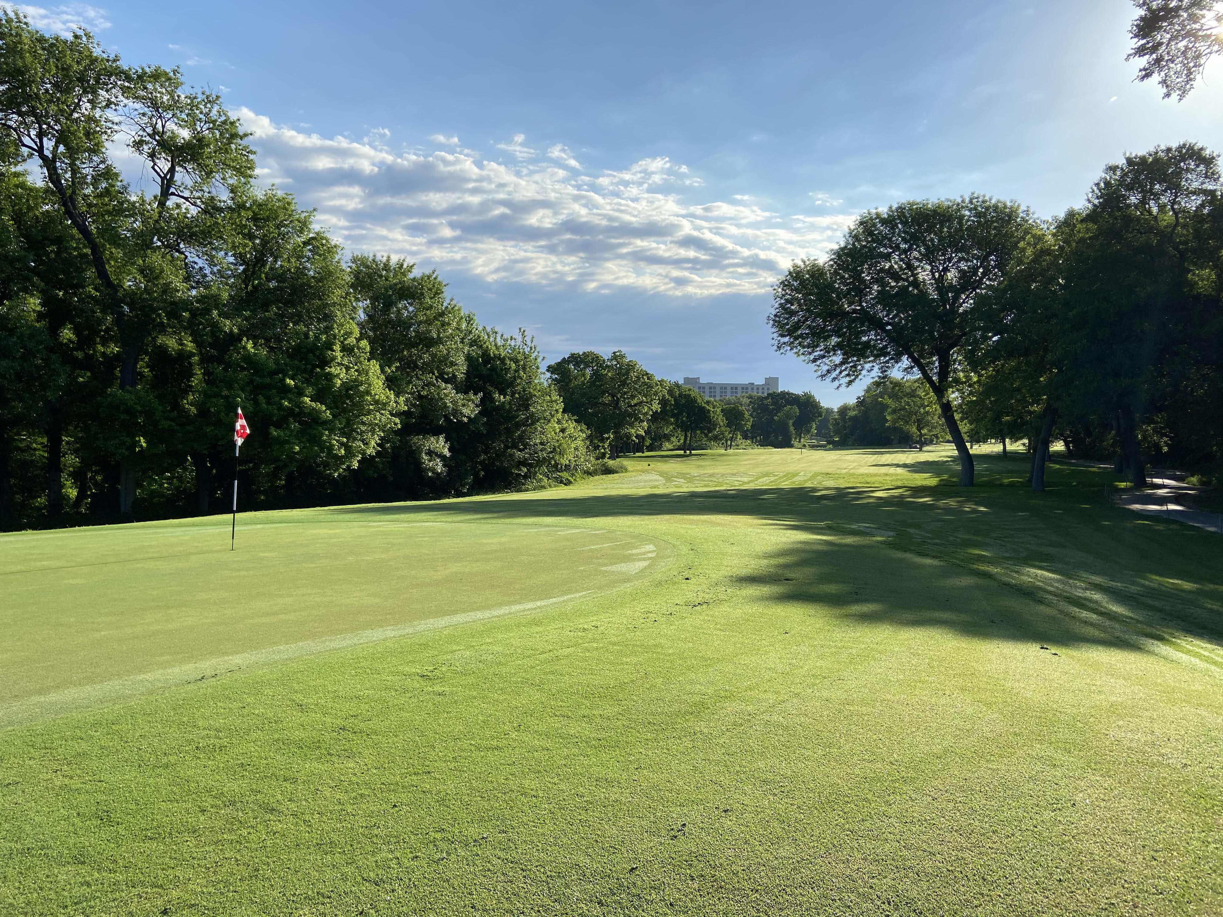 Green at Golf Course at Champions Circle